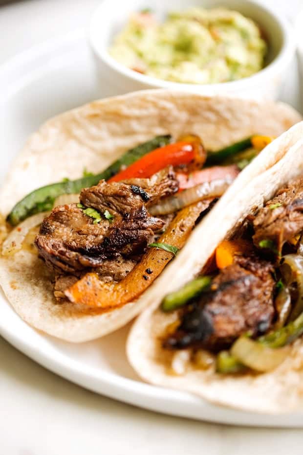 The Best Steak Fajitas: Juicy Skirt Steak & Zesty Marinade